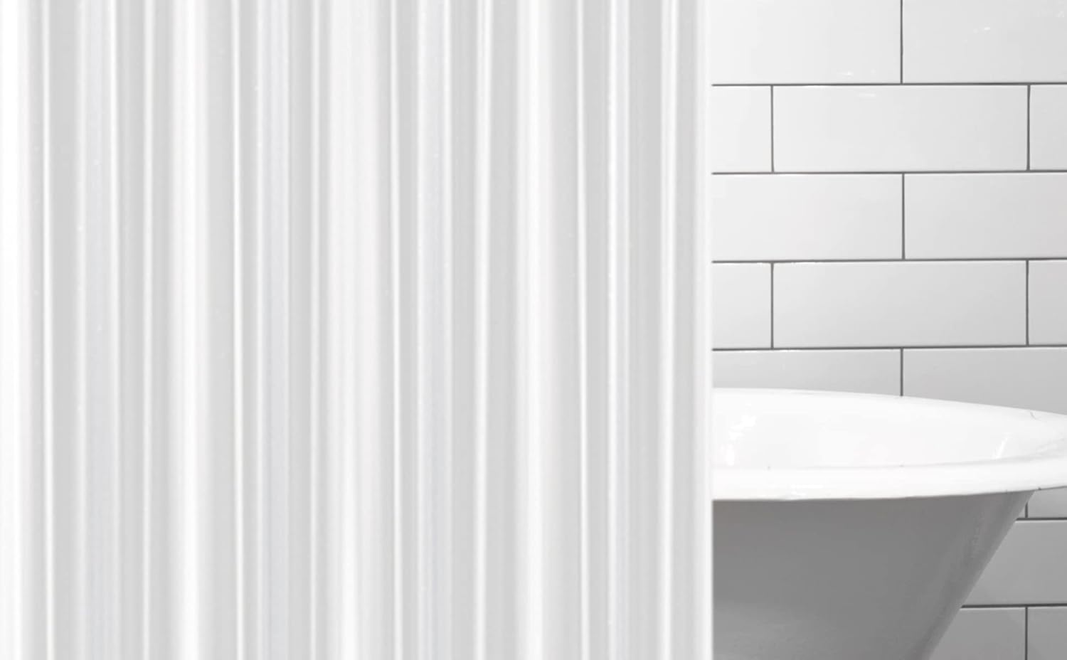 Clear Shower Curtain Liner Light Weight PEVA, Shower Liner 72x72 Inches, Waterproof, No Chemical Smell with 12 Rust Proof Metal Grommets for Bathroom Shower Curtain - Image 7